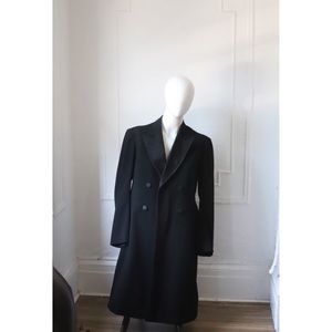 Black cotton coat